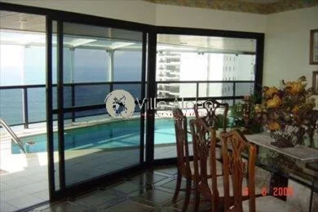 Imagem IPONENTE APARTAMENTO COM VISTA PANORAMICA NA PRAIA MAIS BADALADA DO GUARUJÁ