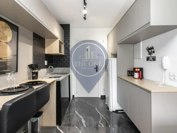 Imagem Studio à venda em São Paulo-SP, bairro Bela Vista: 1 quarto, 2 salas, 1 banheiro, 25m² de área. Venha conferir!
