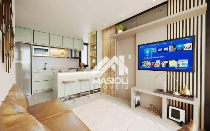 Imagem Apartamento com 3 dormitórios à venda, 68 m² por R$ 883.900,00 - Praia das Gaivotas - Vila Velha/ES