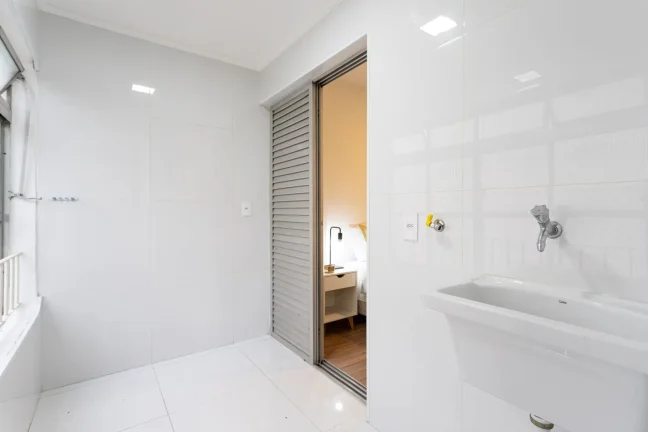 Imagem Apartamento 46M², 1Q, 1 Banheiro, 1 Vaga, Varanda, Piscina, Academia, Piscina Aquecida, Espaço Gourmet, Playground, Salão de Festa, Churrasqueira.