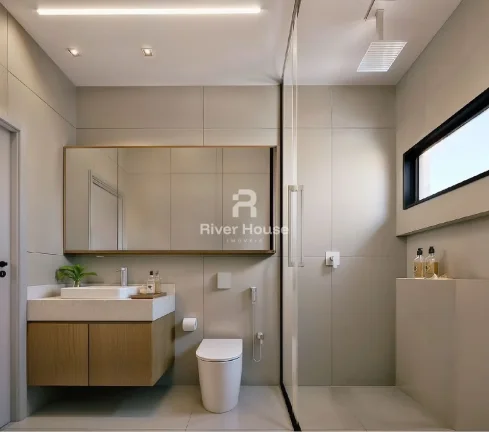 Imagem Condominio Florais Esmeralda, Casa de Alto Padrão 03 Suites sendo 02 com Closet 01 Master