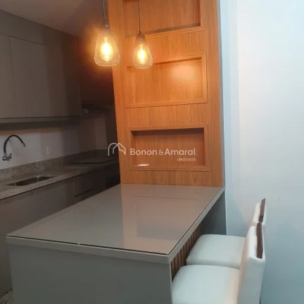Imagem Lindo apartamento em Valinhos à venda, mobiliado, porteira fechada (todos os móveis e eletrodomés...