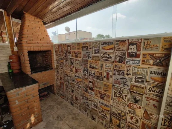 Imagem Lindo Sobrado em condomínio de 02 Dormitórios com cozinha planejada - Mobiliada!