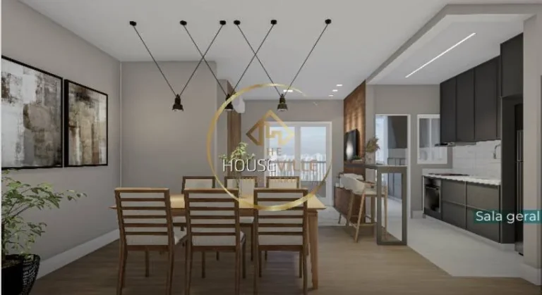 Imagem APTO 71m com 2 Dormitórios e Varanda Gourmet, Pq Industrial, Lançamento