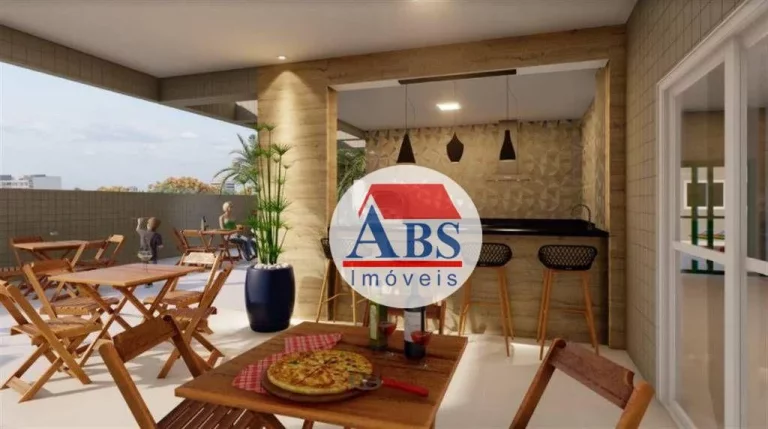 Imagem Apartamento à venda, 75 m² por R$ 395.000,00 - Nova Mirim - Praia Grande/SP