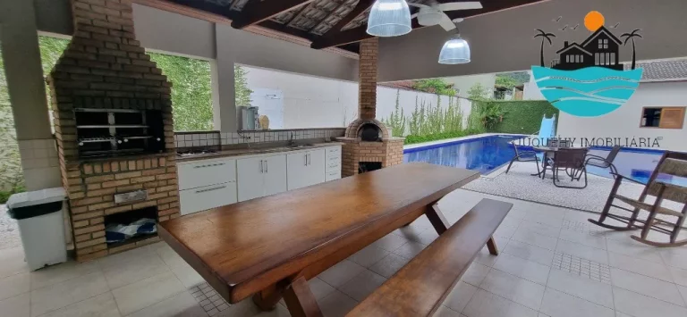 Imagem Casa para Alugar em Juquehy Temporada com, 8 suítes, 600m da praia - Acomodação 24 pessoas | Juquehy Imobiliária