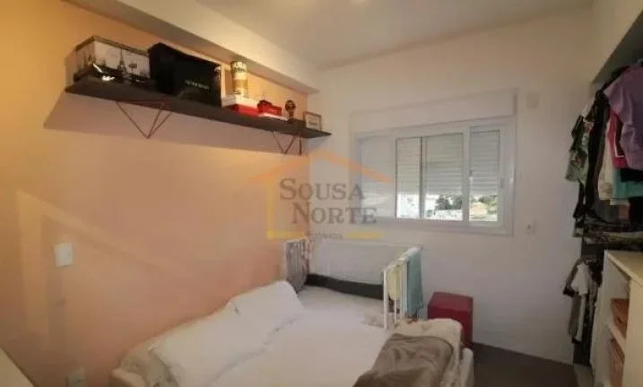 Imagem Apartamento com 42 m², composto por 1 dormitório, 1 banheiro, sala integrada com varanda e área d...