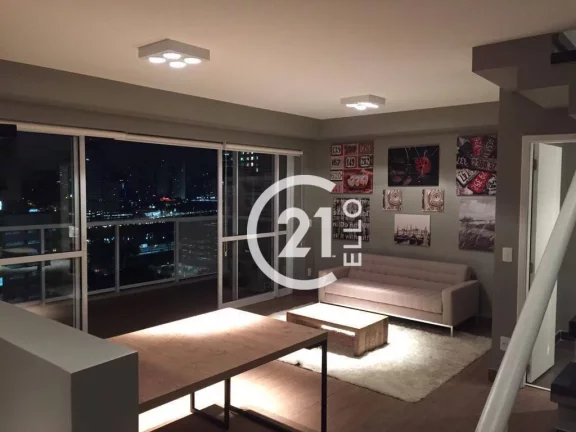 Apartamento com 1 dormitório à venda, 89 m² por R$ 1.780.000,00 - Brooklin - São Paulo/SP