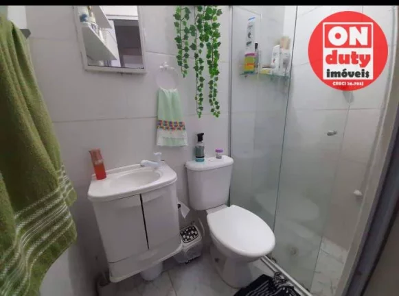Imagem Apartamento com 2 dormitórios à venda, 70 m² por R$ 400.000,00 - Gonzaga - Santos/SP