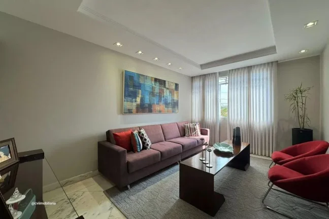 Imagem Localizado em Belo Horizonte, este apartamento de 97 metros quadrados oferece um espaço confortáve...