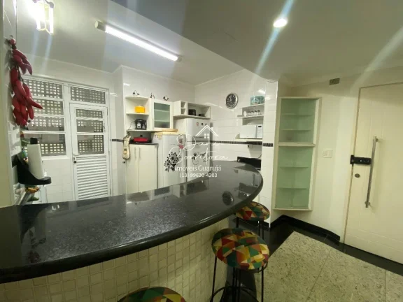 Imagem Apartamento frente mar com 3 Quartos à Venda em Pitangueiras, Guarujá-SP: 170m², Suite, 2 Salas, 2 Banheiros, 1 Vaga de Garagem