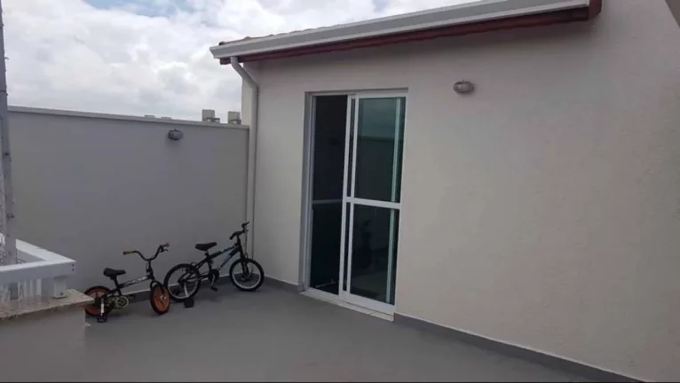 Imagem Cobertura com 3 dormitórios à venda, 88 m² por R$ 455.000 - Vila Tibiriçá - Santo André/SP