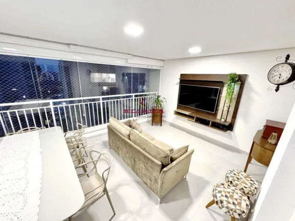 Imagem Apartamento em São Paulo, Vila Anastácio, com 3 quartos, 136m²