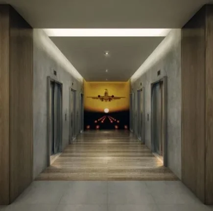 Imagem Salas comerciais modernas e bem desenhadas, a 200 m do embarque do Aeroporto de Congonhas. Neste lan...