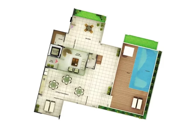 Imagem Cobertura à venda, 472 m² por R$ 4.899.000,00 - Altiplano Cabo Branco - João Pessoa/PB