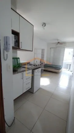 Imagem Flat 1 dormitório, 1 banheiro, bem equipado, ideal para quem procura conforto e comodidade. 24m².
...