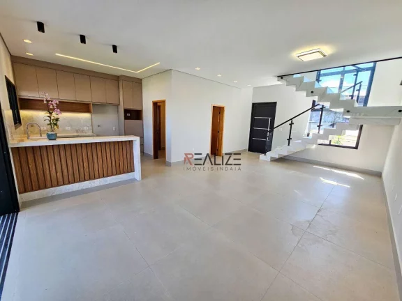 Imagem Sobrado com ampla piscina e quintal à Venda no Condomínio Evidência – Indaiatuba/SP | R$1.970.000