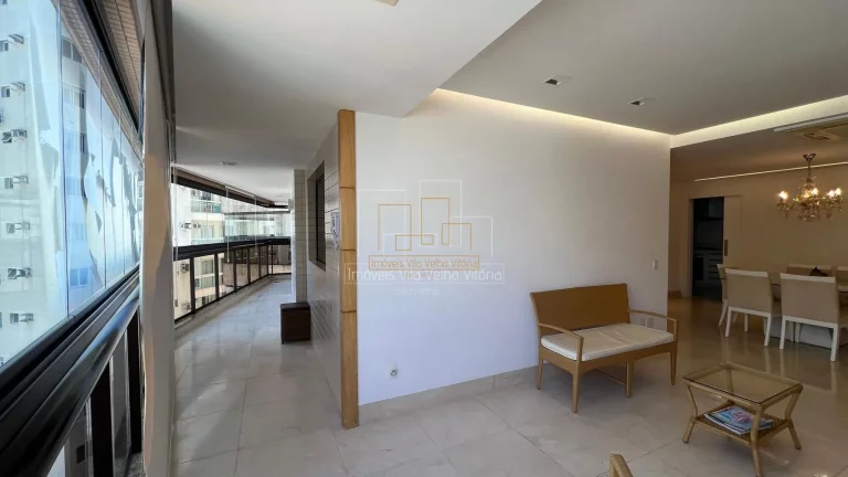 Imagem Apartamento de 140 m² com 3 quartos mais closet, varandão integrado, cozinha gra