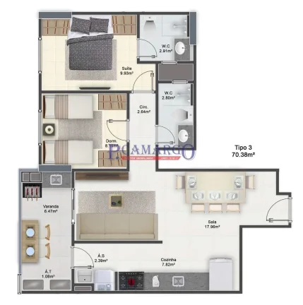 Imagem Apartamento Padrão