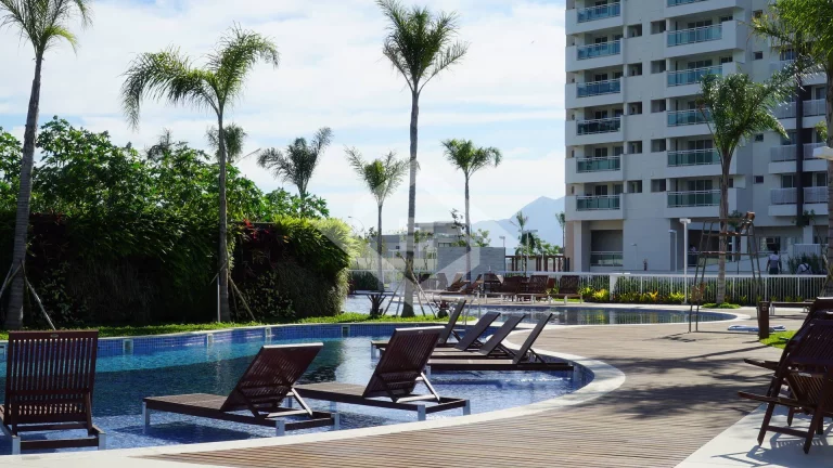 Imagem Apartamento de 2 Suítes com Varanda Gourmet no Alphagreen Barra da Tijuca