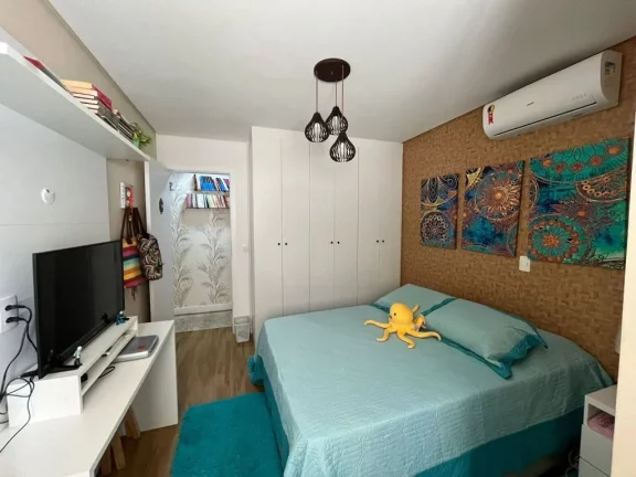Imagem Apartamento com 3 dormitórios à venda, 105 m² - Tombo - Guarujá/SP