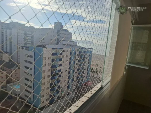 Imagem Apartamento com 1 dormitório à venda, 50 m² por R$ 370.000 - Vila Guilhermina - Praia Grande/SP
