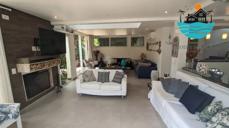 Imagem Raízes de Juquehy, Venda e Aluguel de Temporada - 5 Suítes, max. 13 pessoas, piscina, área gourmet, Tênis, sauna, 300m² | Juquehy Imobiliária