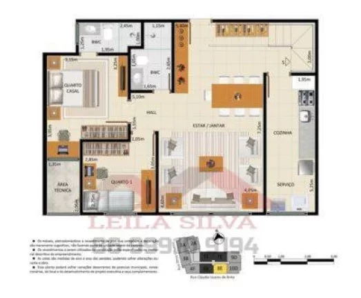 Imagem Apartamento 3 dormitórios para Venda, Ininga, 3 dormitórios, 1 suíte, 2 banheiros, 2 vagas