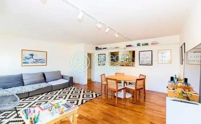 Imagem Ótimo apartamento em Moema Pássaros - 111m² - Andar alto - Living com varanda - Sala de jantar - ...
