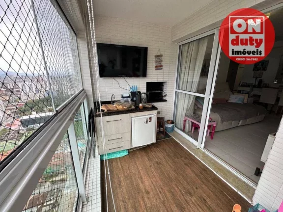 Imagem Apartamento com 2 dormitórios à venda, 77 m² por R$ 810.000,00 - José Menino - Santos/SP