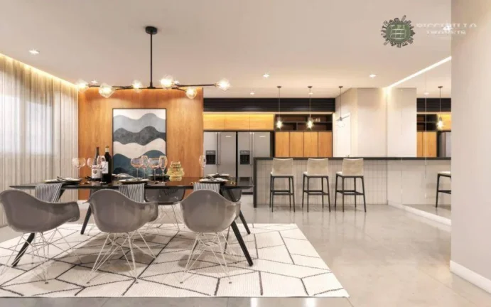 Imagem Apartamento com 3 dormitórios à venda, 140 m² por R$ 1.056.225,00 - Vila Guilhermina - Praia Grande/SP