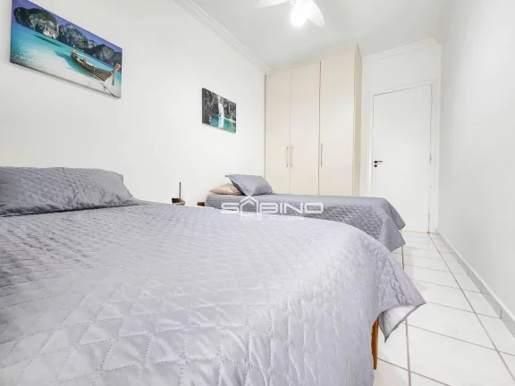 Imagem Apartamento à venda, com 2 dormitórios 1 suíte 74m² de área útil, 1 Vagas - em Riviera de São Lourenço - Bertioga SP