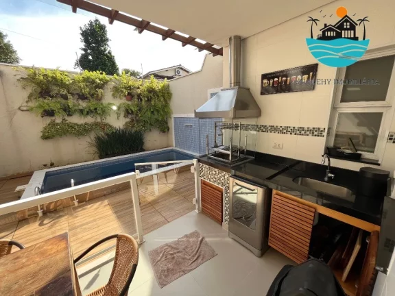 Imagem Casas Temporada Juquehy Aluguel, com 4 suítes, 150m da praia - Acomodação 8 pessoas | Juquehy Imobiliária