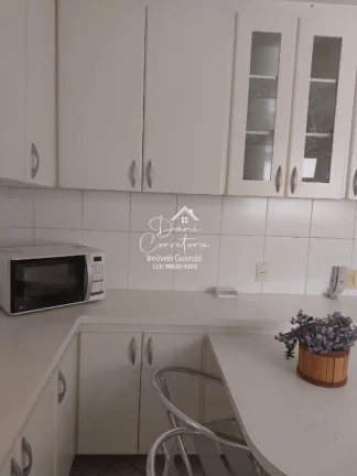 Imagem Aluguel de Imóvel em Guarujá-SP: Apartamento 2 Quartos, Pitangueiras, 70m², 2 Salas, 2 Banheiros, 1 Vaga!