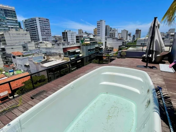 Imagem Alugo cobertura triplex em Ipanema classe AA