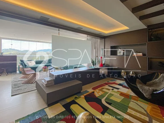 Imagem Mansão elevada, mobiliada, decorada e com vista fabulosa para a Serra do Japi à venda no Grand Garden Residence