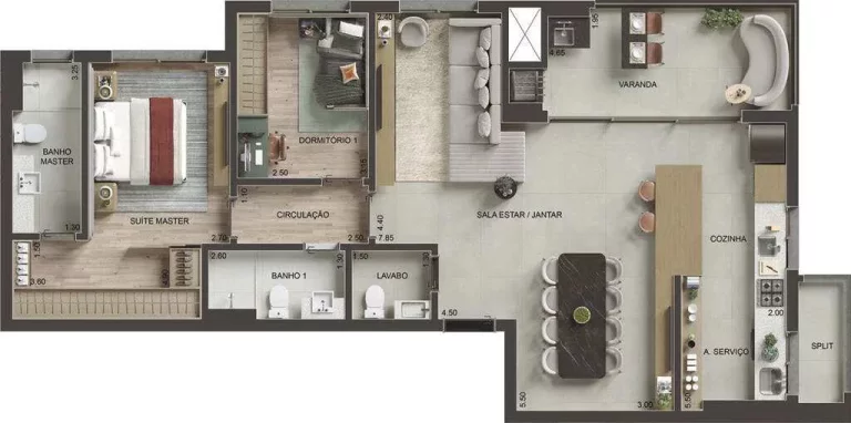 Imagem Auth - Apartamento à venda no bairro Centro Cívico - Curitiba/PR