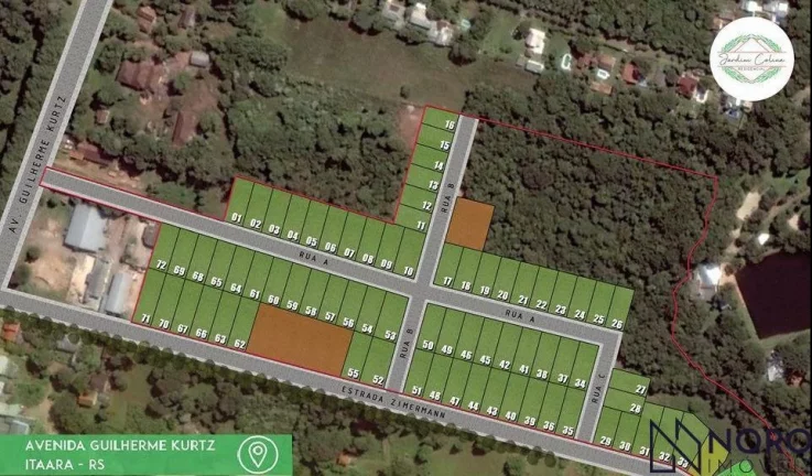 Imagem Loteamento Jardim Colina em Itaara, Lote amplo e bem localizado