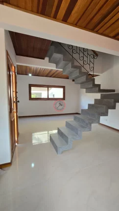 Imagem CASAS SOBRADO 2 SUITES NOVAS COM 83MT²DE AREA, 1 GARAGEM LAVANDERIA QUINTAL INDEPENDENTE COM DECK,SALACOZINHA EM AMBIENTE ABERTO