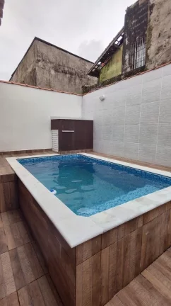 Imagem Casa com 2 dorms, Balneário Jussara, Mongaguá - R$ 288 mil, Cod: 1756