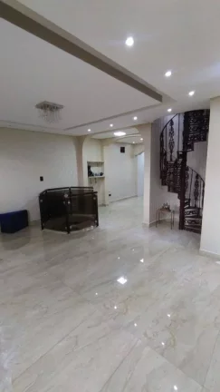 Imagem Sobrado com 3 dormitórios, 332 m² - venda por R$ 750.000,00 ou aluguel por R$ 3.880,00/mês - Parque Marajoara - Santo André/SP