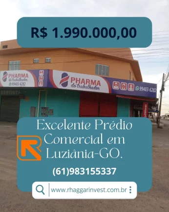 PRÉDIO COMERCIAL EM AVENIDA ESTRATÉGICA - VENDA OU TROCA