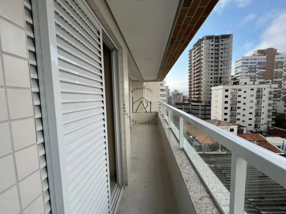 Imagem Apartamento para Venda em Praia Grande, Caiçara, 1 dormitório, 2 banheiros, 1 vaga