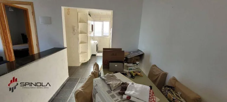 Imagem Apartamento com 1 dormitório à venda, 54 m² por R$ 320.000,00 - Real - Praia Grande/SP