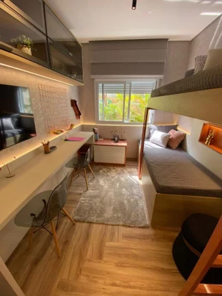 Imagem Apartamento no Edifício Martinique Baeta Neves São Bernardo - 2 quartos, 1 banheiro, 1 vaga - Venda/Locação - 55,00 m²