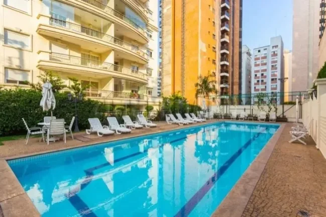 Imagem Apartamento 190 M², 3Q, 3 suítes, face norte, elevador privativo, 5 banheiros, 4 vagas, piscina, academia, sauna, quadra, salão de festas e jogos.
