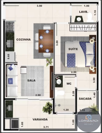 Imagem Apartamento na Praia Grande
