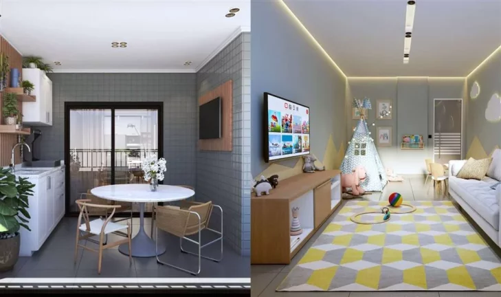 Imagem APARTAMENTO COM 82.47 m² - GUILHERMINA - PRAIA GRANDE SP