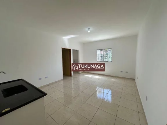 Imagem Apartamento com 1 dormitório para alugar, 50 m² por R$ 1.201/mês - Vila Ayrosa - São Paulo/SP