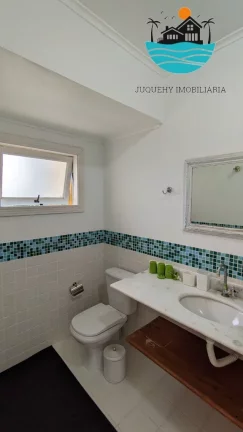 Imagem ALUGUEL ANUAL JUQUEHY, 120 metros da praia, entrada 08, 4 suítes, churrasqueiras, piscina, 02 vagas de auto, | Juquehy Imobiliária